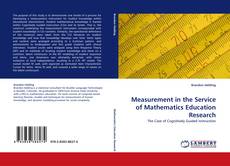 Measurement in the Service of Mathematics Education Research kitap kapağı