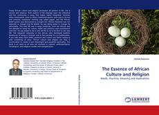 Capa do livro de The Essence of African Culture and Religion 