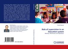 Buchcover von Role of supervision in an Education system