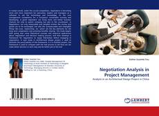 Bookcover of Negotiation Analysis in Project Management