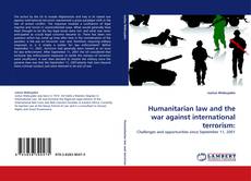 Capa do livro de Humanitarian law and the war against international terrorism: 