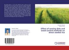 Buchcover von Effect of sowing date and weed control methods on direct seeded rice