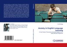 Anxiety in English Language Learning kitap kapağı