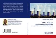 ICT for Business Environmental Scanning kitap kapağı