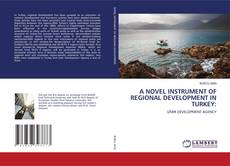 Couverture de A NOVEL INSTRUMENT OF REGIONAL DEVELOPMENT IN TURKEY: