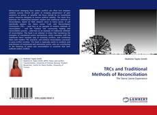 Capa do livro de TRCs and Traditional Methods of Reconciliation 