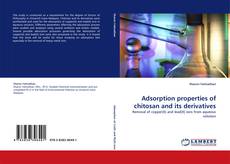 Capa do livro de Adsorption properties of chitosan and its derivatives 