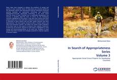 Buchcover von In Search of Appropriateness Series Volume 3