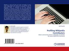 Portada del libro de Profiling Wikipedia Contributors