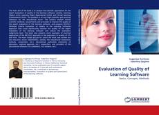 Portada del libro de Evaluation of Quality of Learning Software