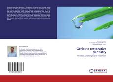 Geriatric restorative dentistry的封面