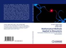 Copertina di Mathematical Methods Applied to Biosystems