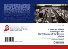 Buchcover von Computer Vision Technologies for Identification of Car License Plates