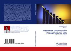 Buchcover von Production Efficiency and Pricing Policy for Milk
