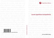 Portada del libro de Laurea appolinea monspeliensis