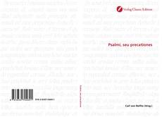 Capa do livro de Psalmi, seu precationes 