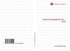 Capa do livro de Teutsche Theologia für die ... Laien 