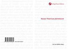 Capa do livro de Novae Theoricae planetarum 