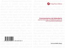 Capa do livro de Commentarius de Kalendario 