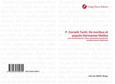 Capa do livro de P. Cornelii Taciti, De moribus et populis Germaniae libellus 