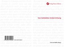 Capa do livro de Von Gelübdten Underrichtung 