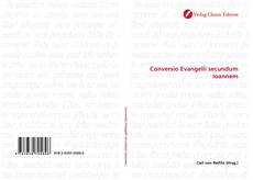 Capa do livro de Conversio Evangelii secundum Ioannem 