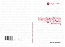 Capa do livro de Verantwortung der Fürsten zu Bamberg und Würzburg gegen Marggraf Albrecht von Brandenburg 