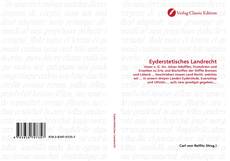 Capa do livro de Eyderstetisches Landrecht 