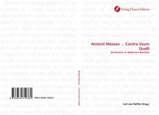 Antonii Massae ... Contra Vsum Dvelli kitap kapağı