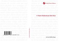 Capa do livro de P. Rami Dialecticae Libri Duo 