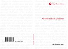 Capa do livro de Reformation der Apotecken 