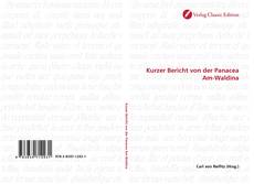 Capa do livro de Kurzer Bericht von der Panacea Am-Waldina 