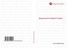 Capa do livro de Anwort auf H. Pistorii 7 Teufel ... 