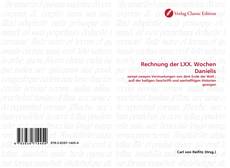 Capa do livro de Rechnung der LXX. Wochen Danielis 