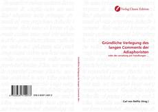 Portada del libro de Gründliche Verlegung des langen Comments der Adiaphoristen