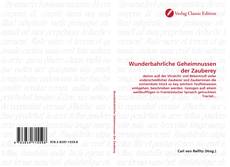 Capa do livro de Wunderbahrliche Geheimnussen der Zauberey 