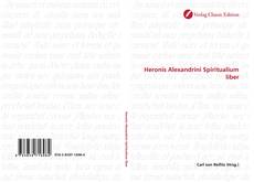 Capa do livro de Heronis Alexandrini Spiritualium liber 