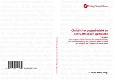 Capa do livro de Christlicher gegenbericht an den Gottseligen gemainen Layen 