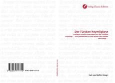 Der Türcken heymligkeyt kitap kapağı