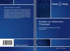Studien zur biblischen Theologie的封面