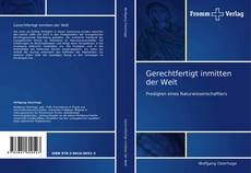 Capa do livro de Gerechtfertigt inmitten der Welt 