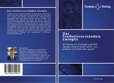Bookcover of Das Freiheitsverständnis  Zwinglis