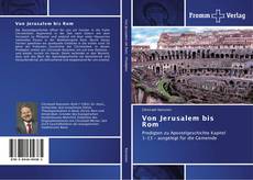 Portada del libro de Von Jerusalem bis Rom