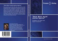 Capa do livro de "Dein Wort ward meine Speise" 