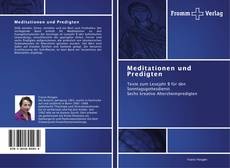 Capa do livro de Meditationen und Predigten 