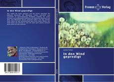 Bookcover of In den Wind gepredigt