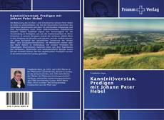 Buchcover von Kann(nit)verstan. Predigen mit Johann Peter Hebel