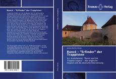 Buchcover von Rancé - "Erfinder" der Trappisten