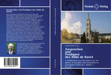 Buchcover von Ansprachen und Predigten des Abbé de Rancé
