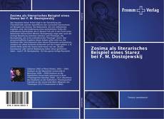 Bookcover of Zosima als literarisches Beispiel eines Starez bei F. M. Dostojewskij